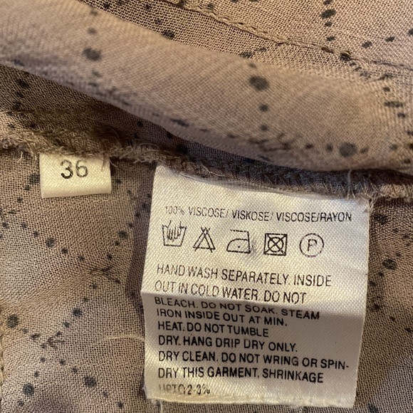 Bruuns Bazaar beautiful gray top with unique combination, size S - Picture 9 of 12